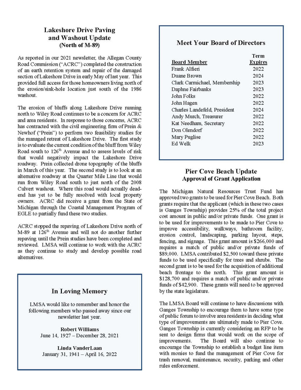 LMSA Newsletter 2022 page 3